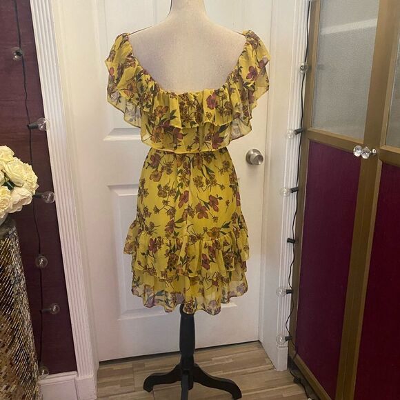 Scripted floral dress, M - Picture 5 of 8